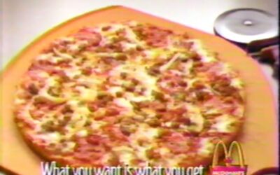90’s MCDONALD’S PIZZA COMMERCIAL