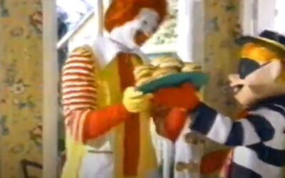 90’s McDONALDS – HAMBURGLAR STEALS CHEESE BURGERS COMMERCIAL