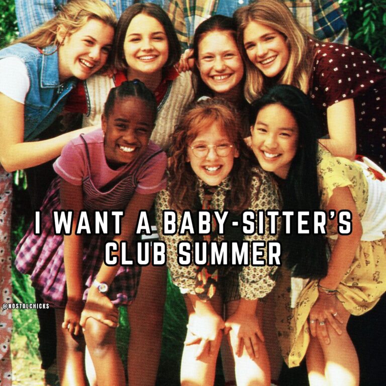 I WANT A BABY-SITTER’S CLUB SUMMER