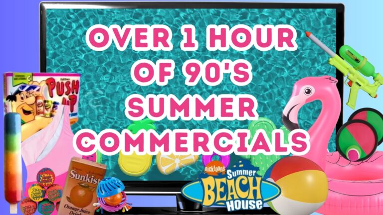 BACK AFTER THIS: OVER 1 HOUR OF 90’S SUMMER COMMERCIALS