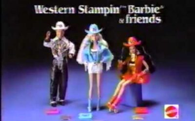 1993 WESTERN STAMPIN’ BARBIE COMMERCIAL